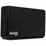 EDGE DiskGO 3.5 Portable Hard Drive - Hard drive - 250 GB - external - 3.5 - Hi-Speed USB - onyx black
