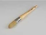 Ateco 61000 White Round Pastry Brush, 1
