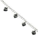 Multilanguage Love Sterling Silver Charm Bracelet