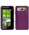 Silicon Skin Shield PURPLE Rubber Soft Sleeve Cover Case for HTC HD7 HD7s ( ....