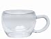 Socrates Cup Set of 2 - Double Walled, 2x5 oz cup., (Teaposy)