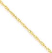 14k 1.10mm Singapore Chain - 20 in.