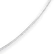 Sterling Silver Neckwire Necklace - 16 Inch
