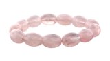 Melon Style Bracelet - Rose Quartz