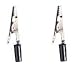 #2 CLIP 24PCS/BAG BLACK Black