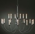Hubbardton Forge 19714418LC Simple Light Chandelier