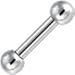 4 Gauge Steel Barbell Tongue Ring 5/8