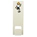 Blue Soccer Girl Player Post It Magnetic Board