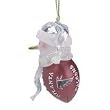 Atlanta Falcons 2.5" Acrylic Basketball Snowman Holiday Ornament - NFL Football