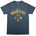 TBT Men's Come to The Dark Side We Have Beer T-Shirt X-Large Ash Grey