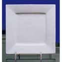 Square China Dinnerware 6 White Plate