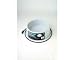 Farm Innovators Round Heated Pet Bowl 60 Watt Speckletone Gray Durable Twin-Wall Construction
