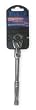 Westward 1NUD4 Flexible Head Ratchet, 1/4 Dr, Pear Head