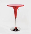 Euro Style 0-4321BLK Clyde Bar/Counter Stool Black/Chrome