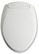 Brondell Breeza BR30-EW Deodorizing Toilet Seat Elongated, White