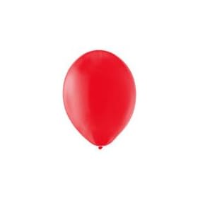 Metallic Latex Balloons 12" 50/Bag - Red