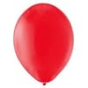 Metallic Latex Balloons 12" 50/Bag - Red