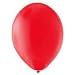 Metallic Latex Balloons 12" 50/Bag - Red