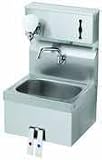 11BzKkndjNL. SL160  Krowne Metal Corporation Stainless Steel Hand Sink w/Knee Valves