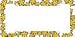 Island Plumeria Flower Car Truck SUV License Plate Frame