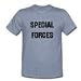SPECIAL FORCES - Military Gear - Heather Grey or White T-shirt