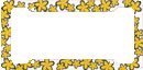 Island Plumeria Flower Car Truck SUV License Plate Frame
