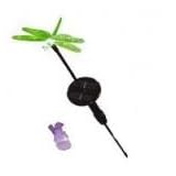 Smart Solar Chameleon Solar-Powered Light Stake, Dragonfly Star