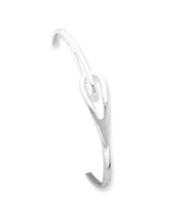 Sterling Silver 3mm Bangle QB434"