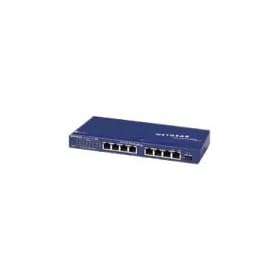 Netgear FS108 - Unmanaged Switch - 8 ports - EN, Fast EN - 10Base-T, 100Base-TX external