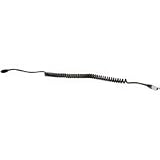 NRG 4-pin XLR Male to 4-pin XLR Female Coiled Extension Cable - 3 ft