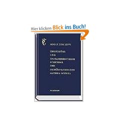Grundz�ge und charakteristische Symptome der hom�opathischen Materia Medica