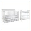 Graco Lauren 4-in-1 Convertible Baby Crib Set in White