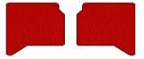 Maybach 62 Carpeted Floor Mats 2 Pc Fronts – With Divider – These are Maybach 62 Rear Seat Mats Not Front Seat Mats. Due to their size, these mats are charged as front mat pricing. – Torch Red (2004 04 2005 05 2006 06 2007 07 2008 08 2009 09 2010 10 2011 11 2012 12 ) AMSY32Q978ON2IY