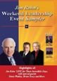 Jim Rohn's 2004 Weekend Leadership Event -- Brand New 283 page Workbook ONLY