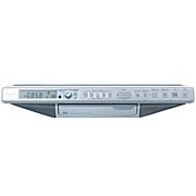 Sony ICFCD553 Under-Cabinet 4 Band CD Kitchen Clock Radio