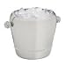 Chrome Ice Bucket Bejeweled with Rhinestones