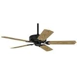 Hunter 28473 Bridgeport Textured Black Outdoor Ceiling Fan 52 Blade Span