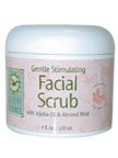 Facial Scrub-Gentle Stimulating Jojoba Almond - 4 oz. - Scrub