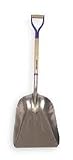 Westward 1WG35 Alum Scoop, 27 In Handle, D Handle Type