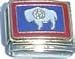 Jewelry : Clearly Charming Wyoming State Flag Italian Charm Bracelet Link
