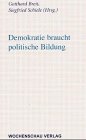 Demokratie braucht politische Bildung