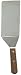 New Extra-Large, 16-Inch Long, Grill Spatula, Turner Spatula, Barbecue BBQ Spatula, w/Cutting Edge, Solid Stainless Steel, Riveted Smooth Wood Handle, Commercial Grade