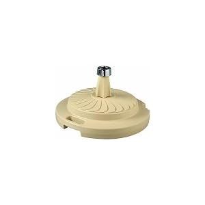 95 Lb. Commercial Unfilled Patio Umbrella Stand, Beige by 