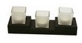 Decorative Candles & Holders Set With Wooden Stand YD03