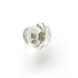 Petal Glass Drawer Knob - Clear