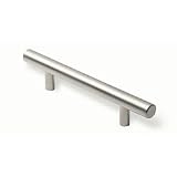 96mm CTC Matte Nickel Euro - Metallic Pull
