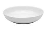 Denby White Trace pasta bowl
