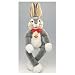 Steiff 122606 - Lulac Schlenkerhase grau
