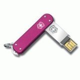 Victorinox Slim 2.0 64GB USB Flash Drive - Pink Alox B2B Blister Pack On Sale