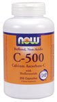 C-500 Calcium Ascorbate by NOW Foods - (500mg - 250 Capsules)
